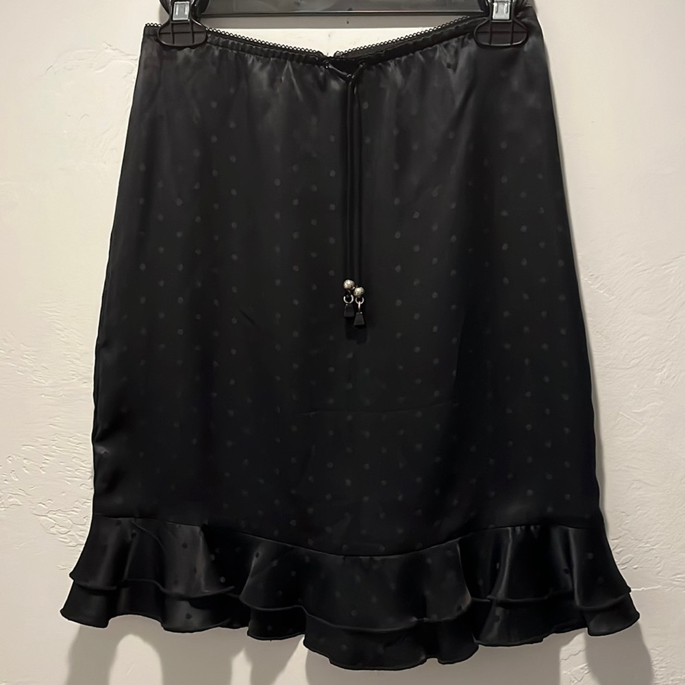 Vintage Beautiful Silk Skirt Parameter SizeUS S